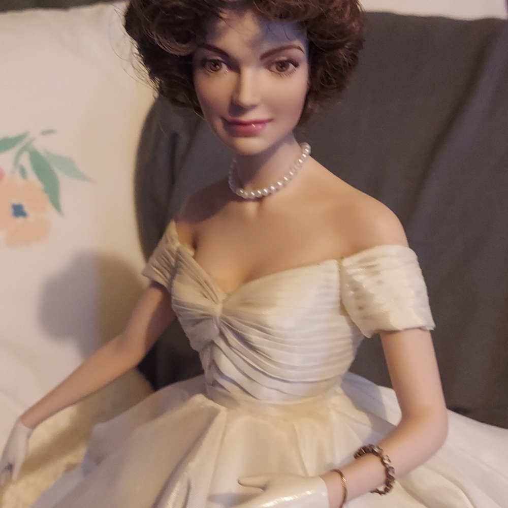 Nancy Reagan porcelain doll